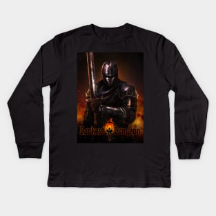 Crusader Darkest Dungeon Kids Long Sleeve T-Shirt